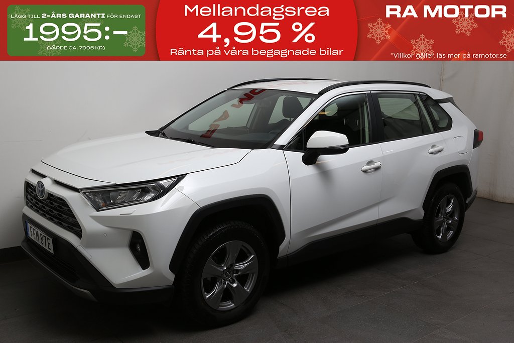 Toyota RAV4 2,5 Hybrid AWD-i E-CVT Active Drag Leasbar 2022