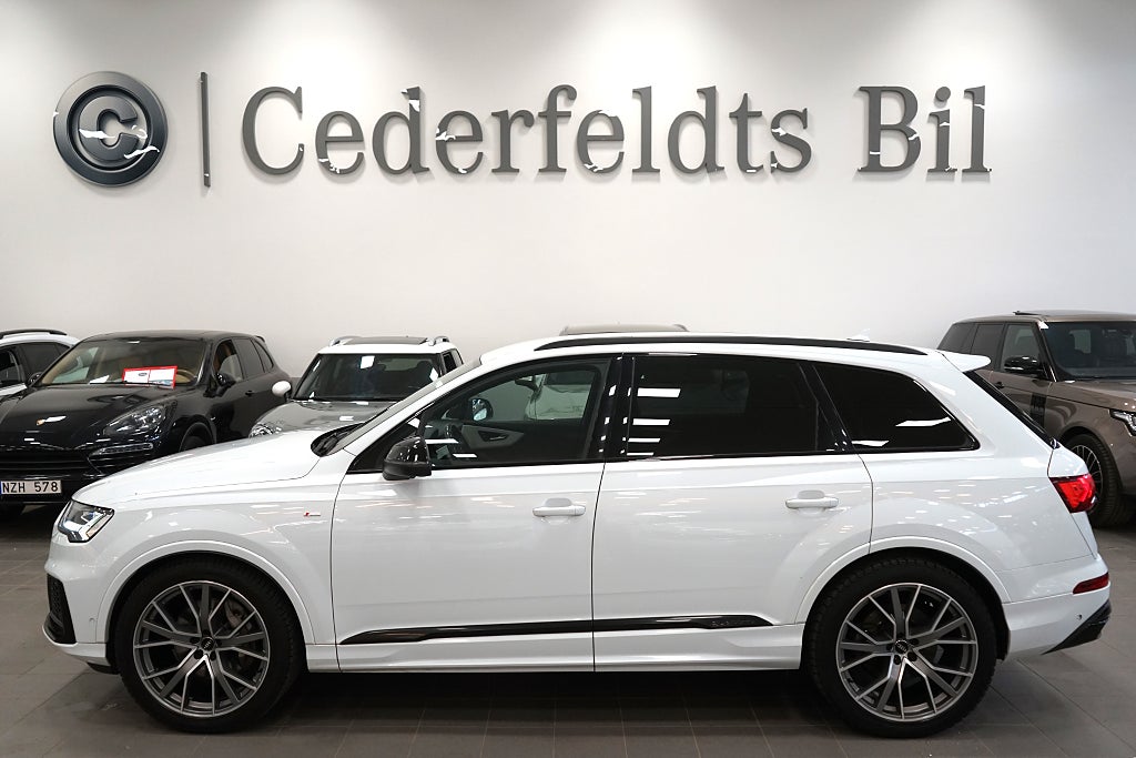 Audi Q7 50 TDI Quattro 7-Sits S Line GPS BOSE Värmare 360° MOMS