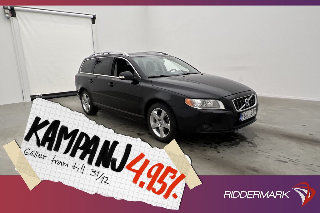 Volvo V70 2.4D 175hk Summum Värmare Sensorer Sk 4,95% Ränta