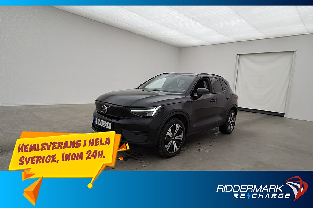 Volvo XC40 Recharge Single Motor Core Värm Dragkrok Kamera