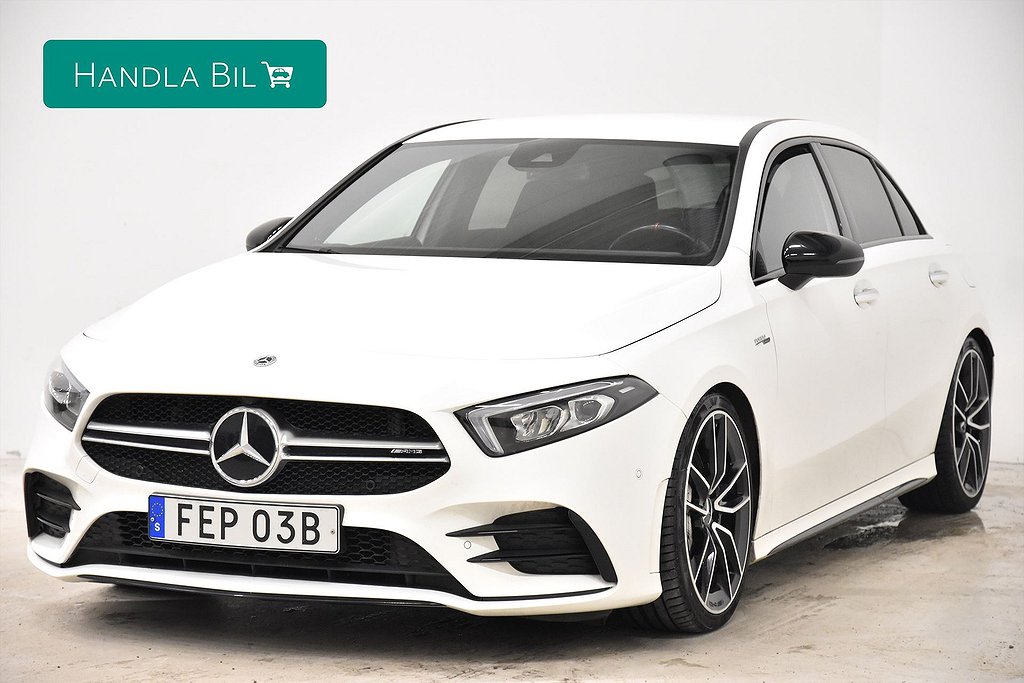 Mercedes-Benz AMG  A 35 4M Leasebar Skalstolar Widescreen