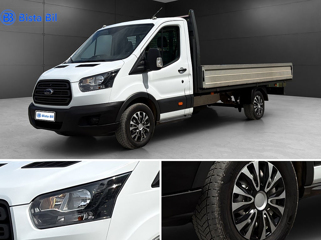Ford Transit 350 CHASSI FLAK ENKELHYTT  2.0 / MOMS / L4 / 130hk