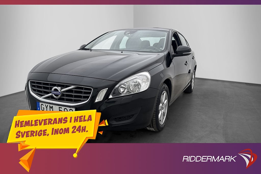 Volvo S60 D4 Geartronic 163hk Kinetic Värmare Farthållare