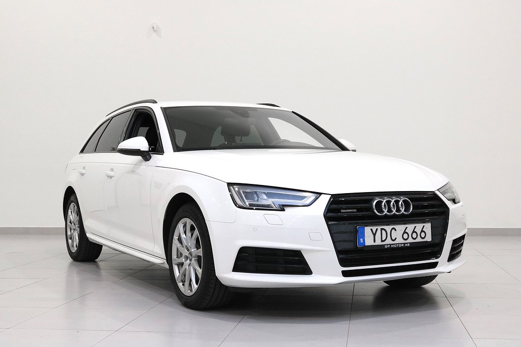 Audi A4 Avant 2.0 TDI Quattro / Värmare / B&O / Drag 