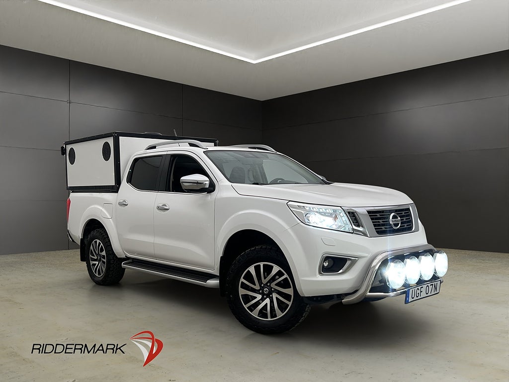 Nissan Navara Tekna 2.3 4WD Värmare Drag Skinn Diff HUNDKÅPA