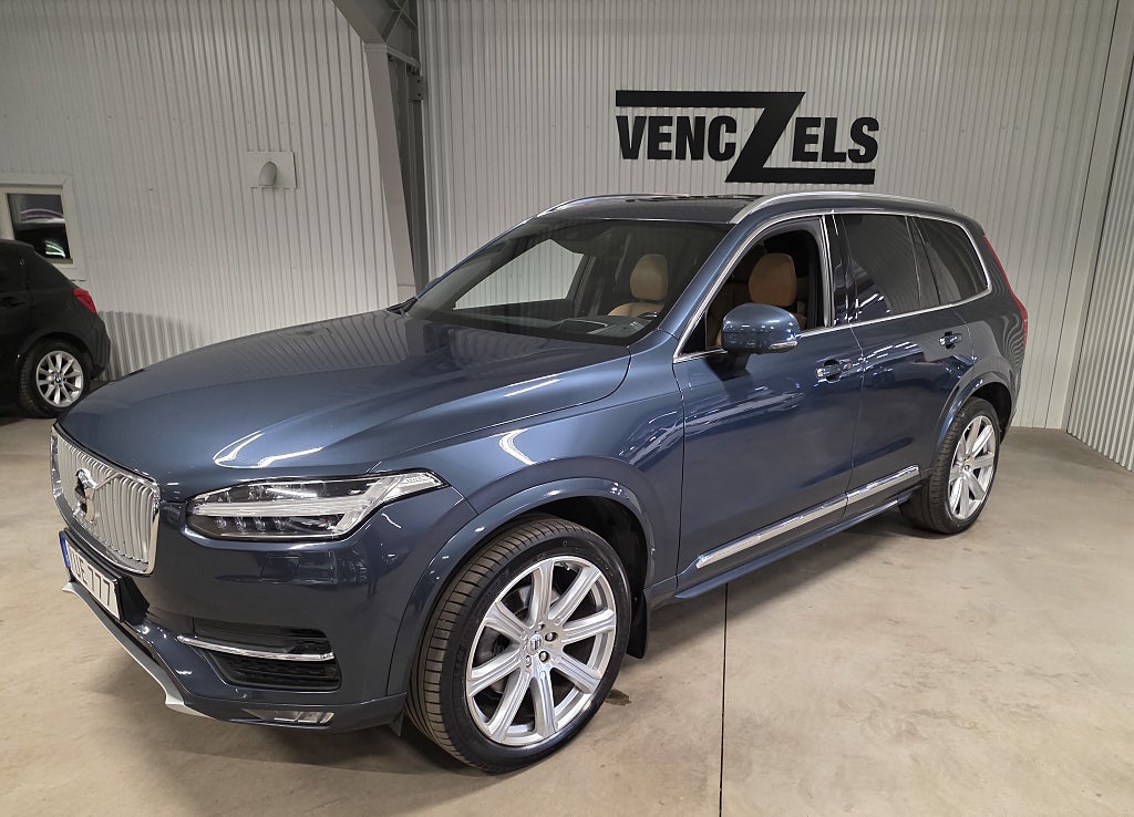 Volvo XC90 7-sits D5 AWD Aut Inscription Ny kamrem Nya däck Fin