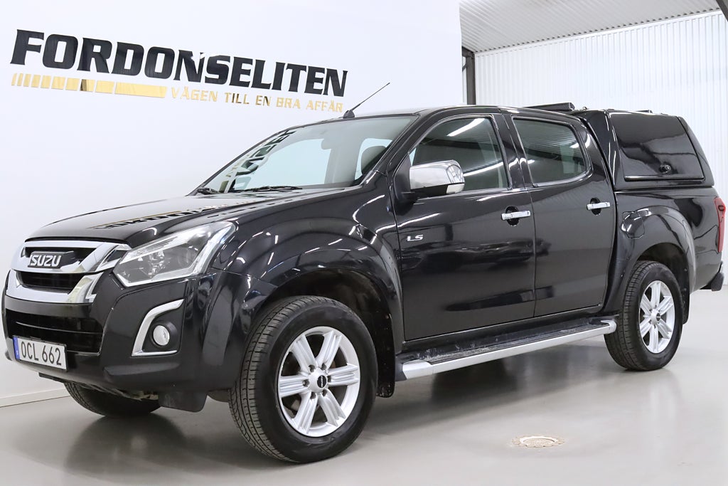 Isuzu D-Max Crew Cab 1.9 4WD D-värmare B-kamera Drag Eu6 MOMS 163hk