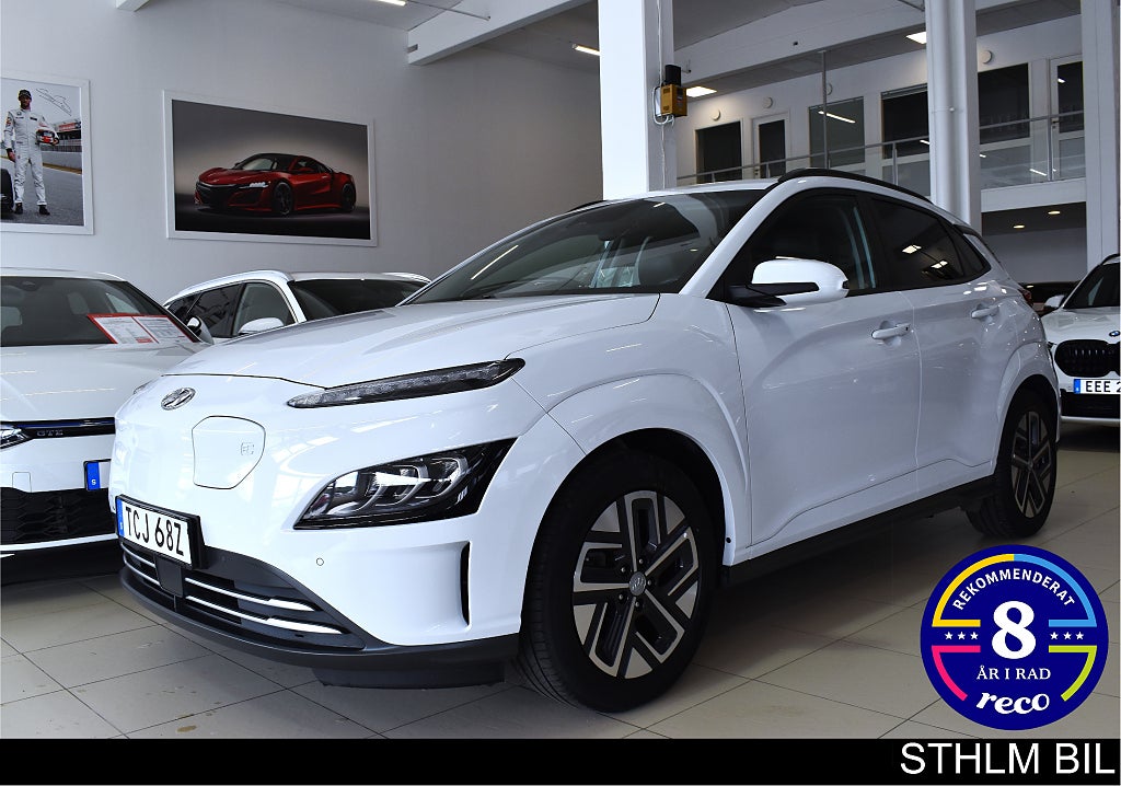 Hyundai Kona 64 kWh Advanced Head-up Navi Carplay 3,45% RÄNTEKAMPANJ