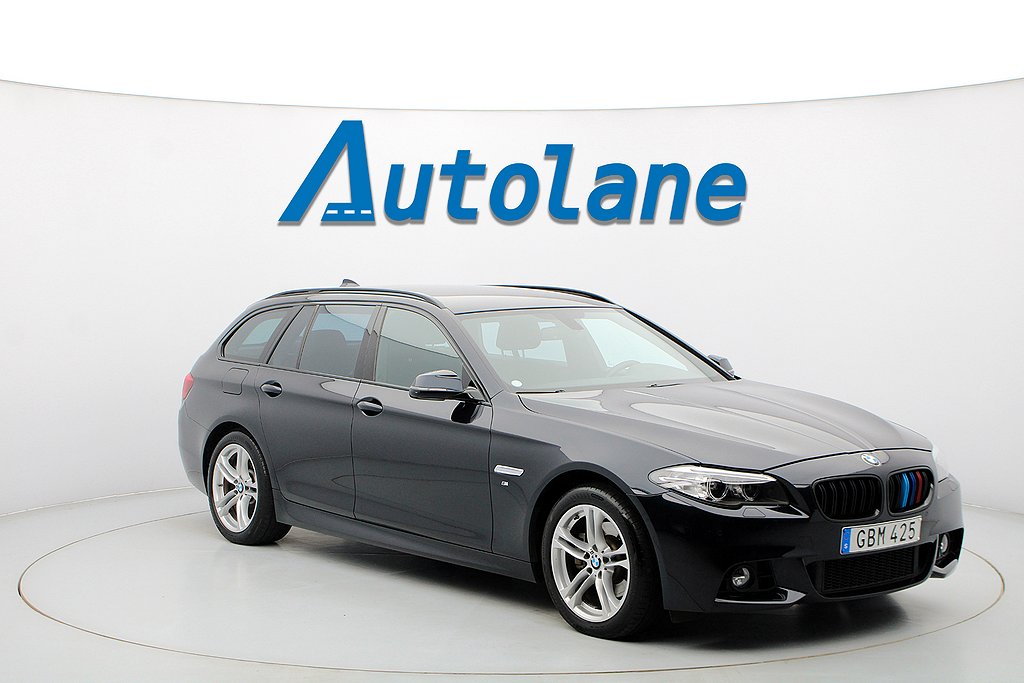 BMW 520 d xDrive Touring, M-sport, Navi, Drag, Skinn, 190hk