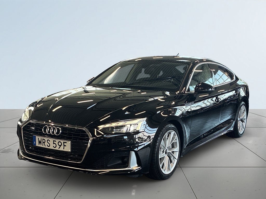Audi A5 Sportback 45 TFSI quattroS TronicS&V/Drag/Pvärm/Carplay