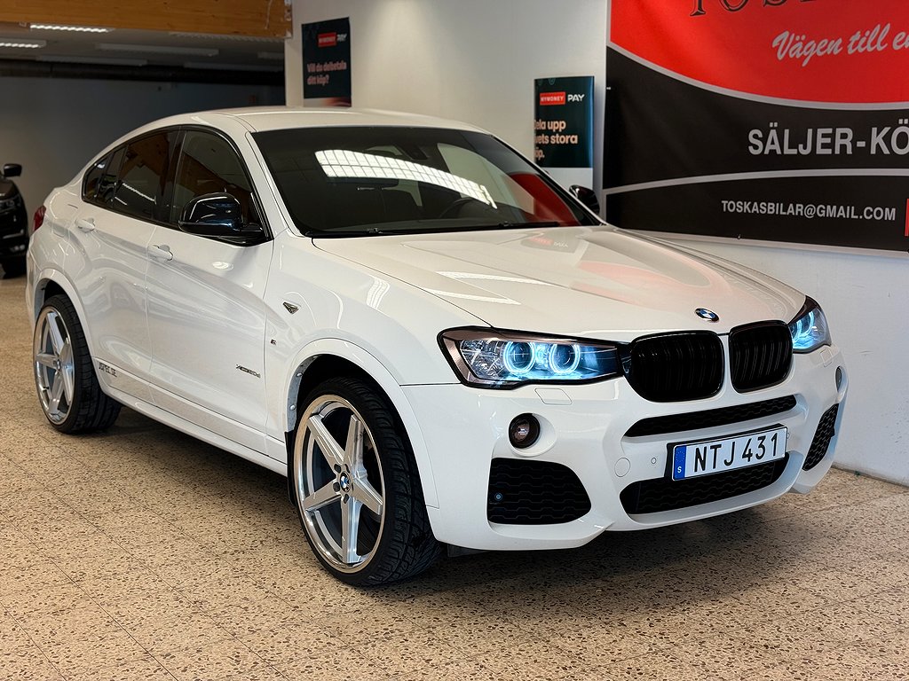 BMW X4 xDrive20d Steptronic M Sport Euro 6/finans/hemleverans 