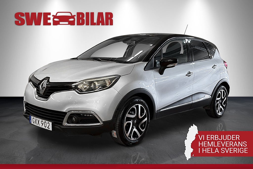 Renault Captur 0.9 TCe NAVI Parkeringssensorer FULLSERVAD