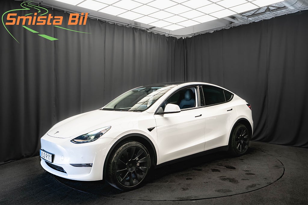 Tesla Model Y Long Range AWD DRAG 20'' PANO LÄDER 1-ÄGARE