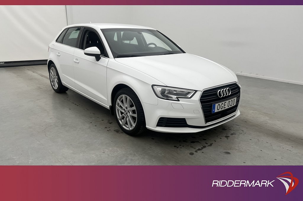 Audi A3 Sportback TFSI 116hk Proline Sensorer Farthållare