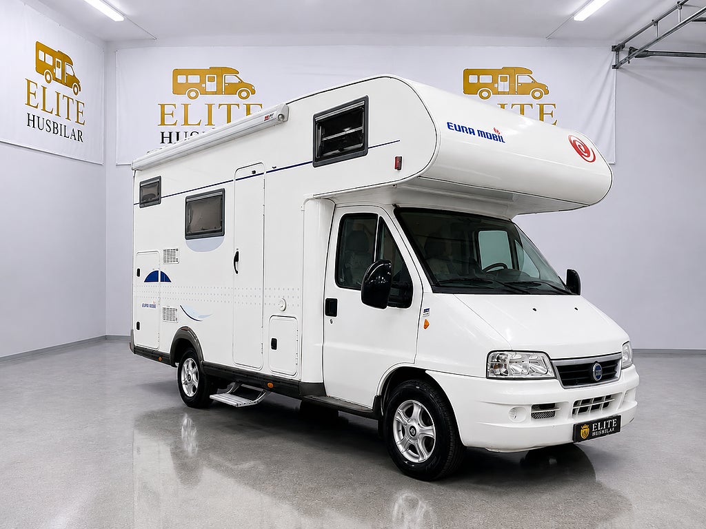 Fiat Eura Mobil 635 2,8 Jtd 128Hk/ Barnkammare/Låga mil