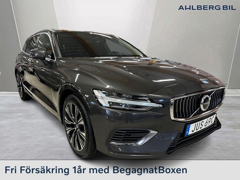 Volvo V60 Recharge T6 Core Edition, Parkeringskamera bak, Navigation, Bakl