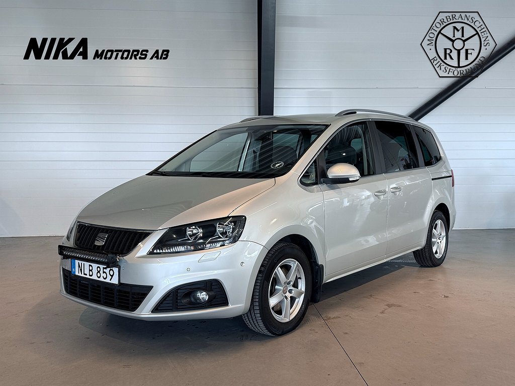 Seat Alhambra 2.0 TDI Ecomotive | 7-sitsig | Navi | B-Kamera |