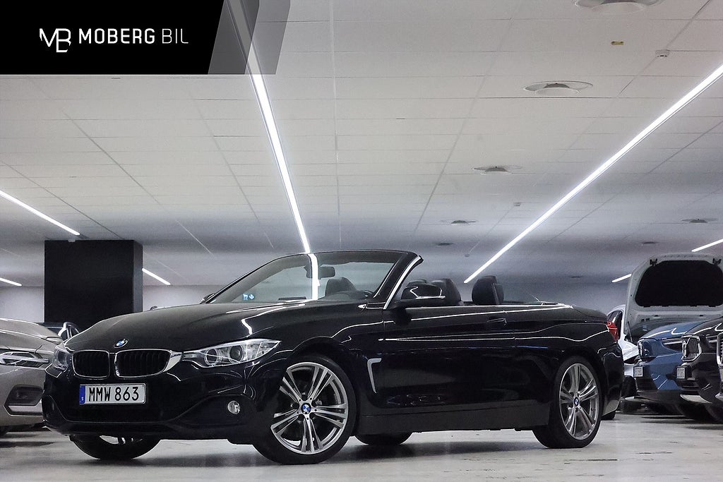 BMW 428 i Convertible 245hk Sport Line Navi Läder HiFi