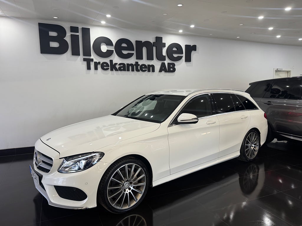 Mercedes-Benz C220 d 220 T d 7G  Plus AMG Burmester Navi*Drag*Kamera*VÄRMARE