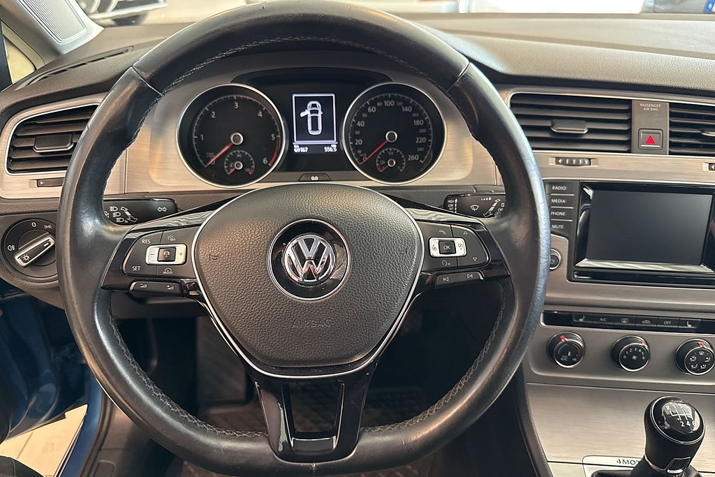 Volkswagen Golf Sportscombi 1.6 TDI DPF BMT 4Motion 6900 MIL Drag  miniatyr 7