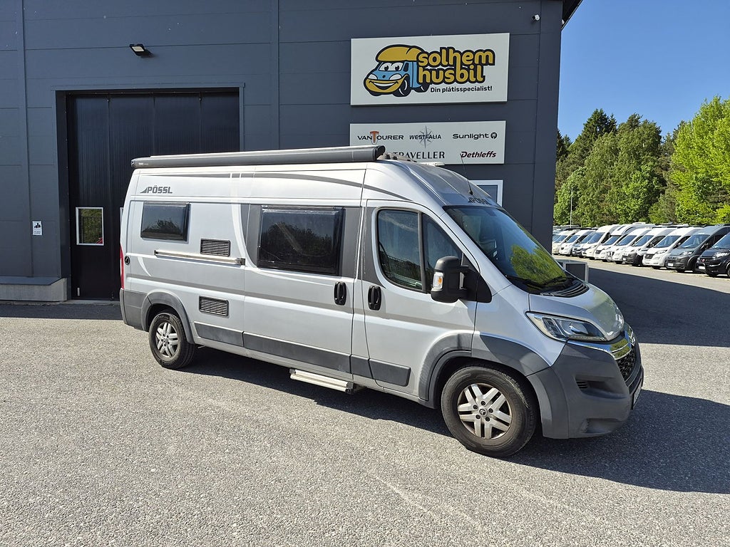Pössl 2 Win Plus 150 hk, Maxi, 3 sovplatser, välutrustad