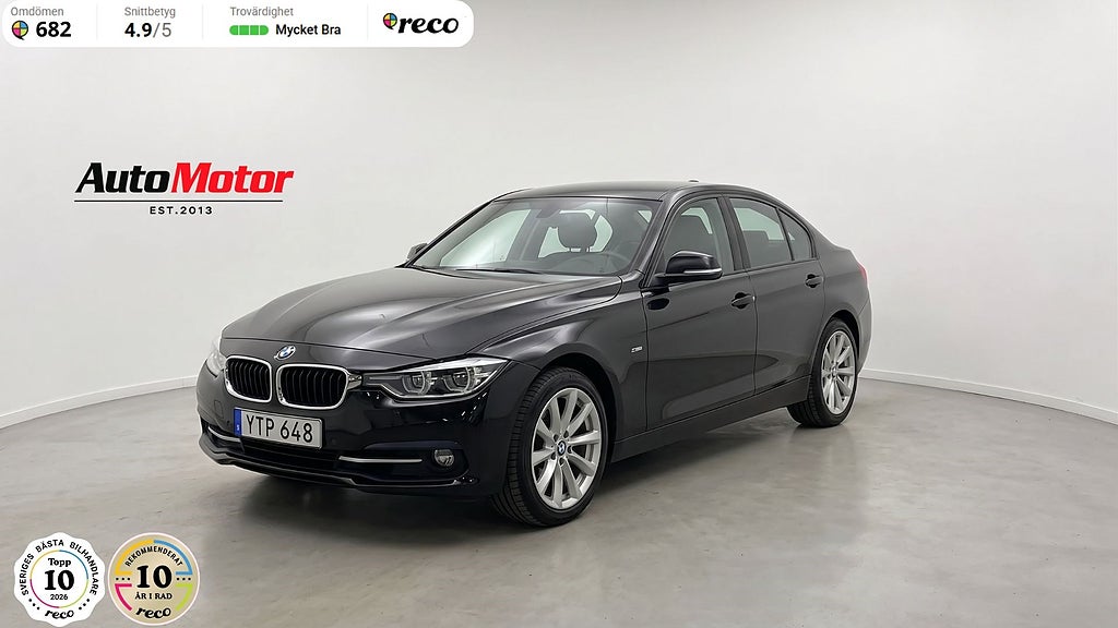 BMW 320 d Sport Line 190hk Cockpit/HuD 3,45% RÄNTEKAMPANJ