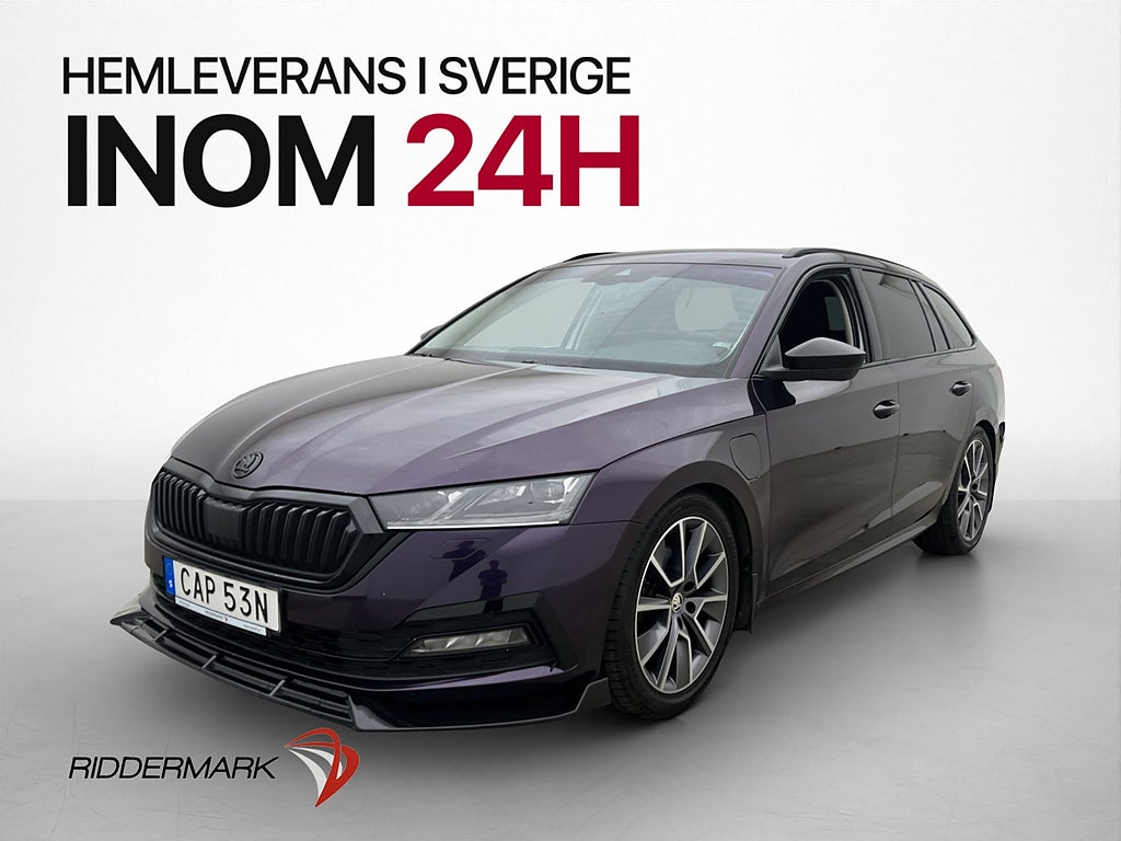 Skoda Octavia Kombi iV DSG 204hk Cockpit Carplay  Adp-fart