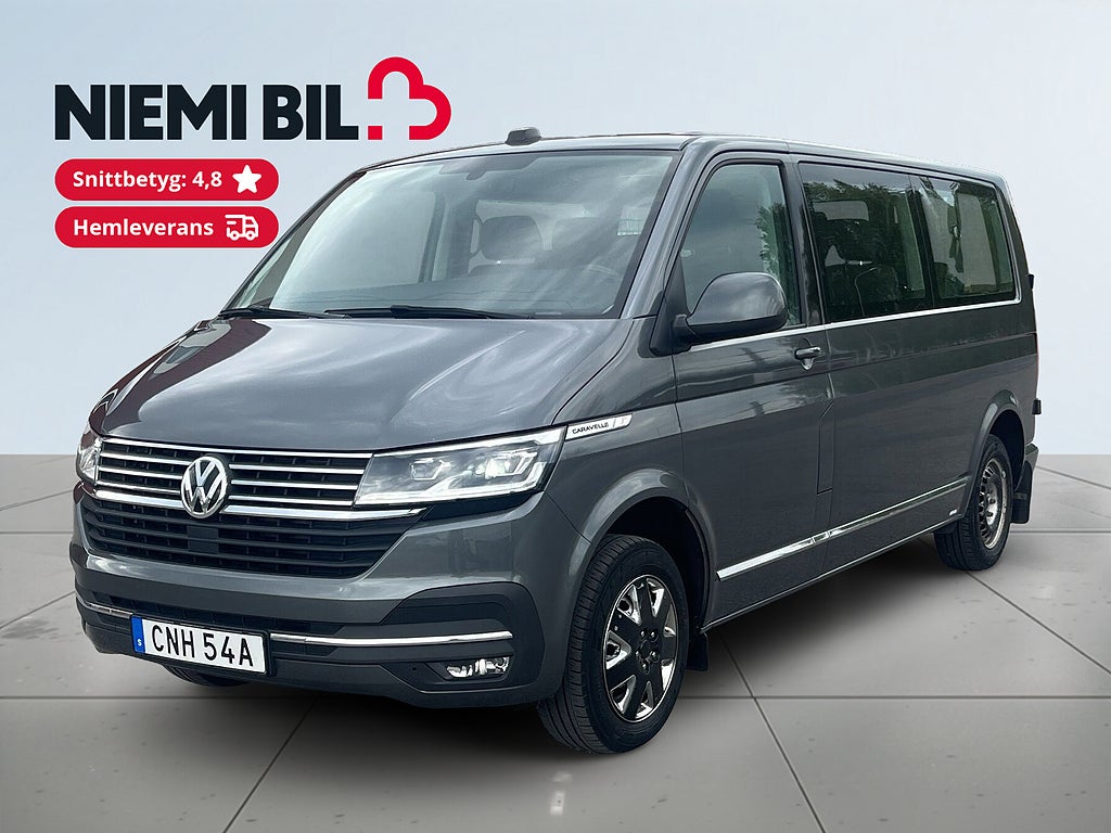 Volkswagen Caravelle 2.0 TDI 9-Sits Dragkrok/Kamera/Psens/Dvärm/SoV-Däck