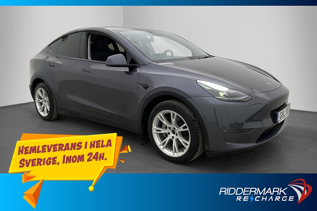 Tesla Model Y Long Range AWD Autopilot Drag Svensksåld