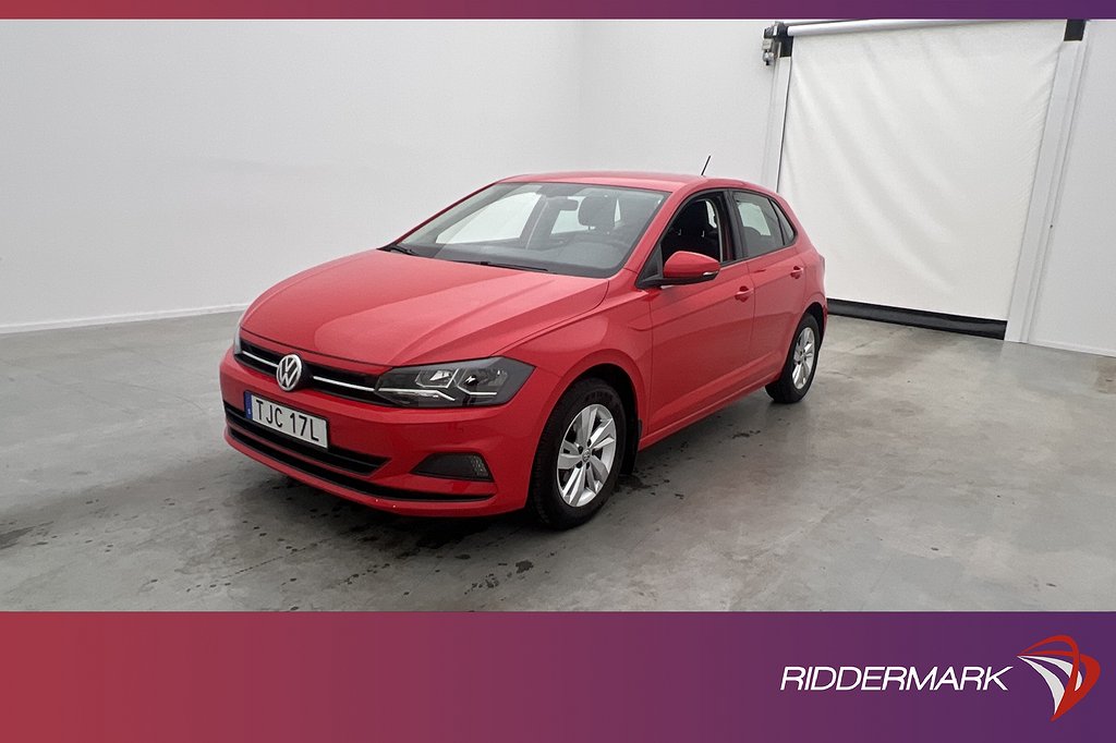 Volkswagen Polo 1.0 TSI 95hk Sensorer Bluetooth 0,46l/mil