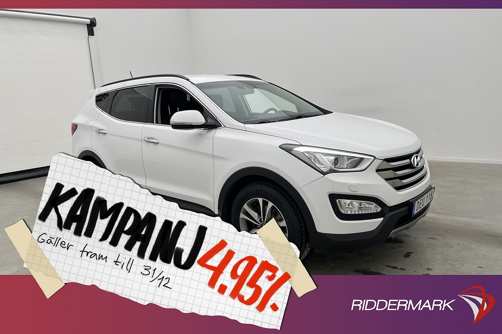 Hyundai Santa Fe CRDi 4WD 197hk Premiu 4,95% Ränta