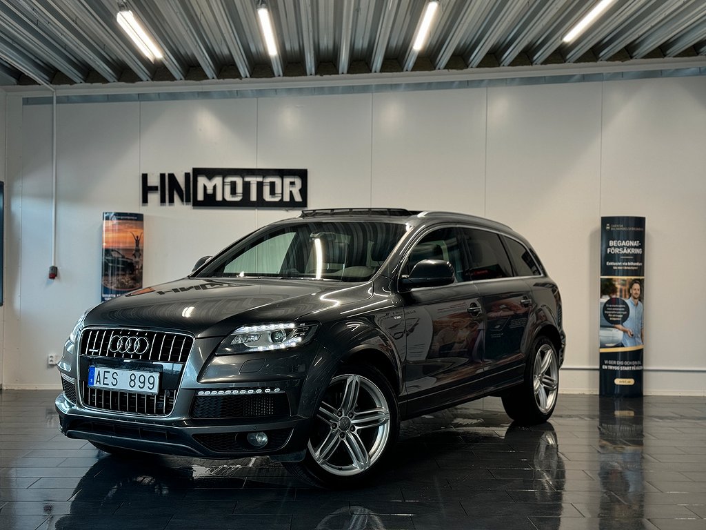 Audi Q7 3.0 TDI Quattro TipTronic S-Line|PANO|BKam|DRAG|7sit