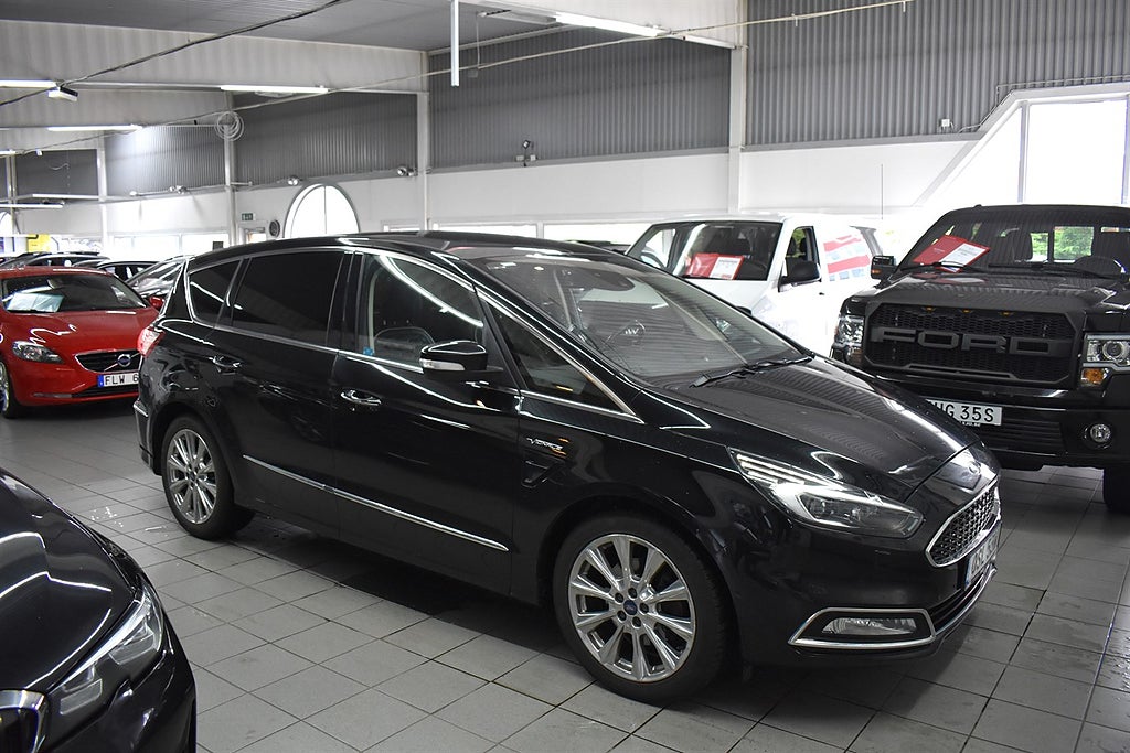 Ford S-Max 2.0 EcoBlue Bi-Turbo SelectShift, 240hk Titanium Plus, Vignale (