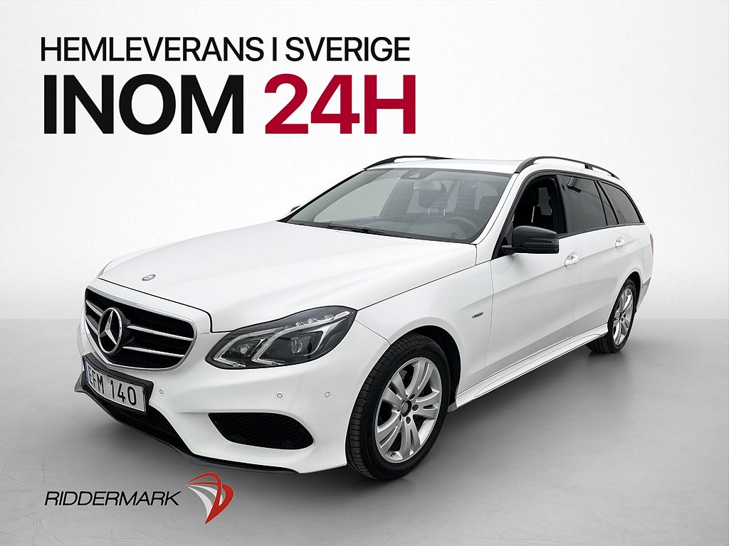 Mercedes-Benz E 220 T 4M AMG Sport Drag Kamera KAMPANJBIL