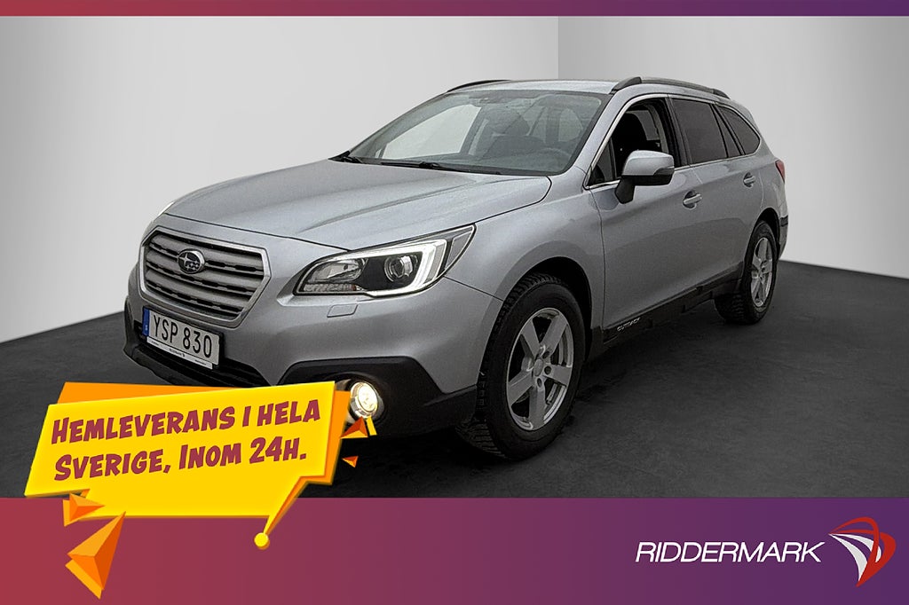 Subaru Outback 2.5 175hk 4WD Värmare Kamera Halvskinn