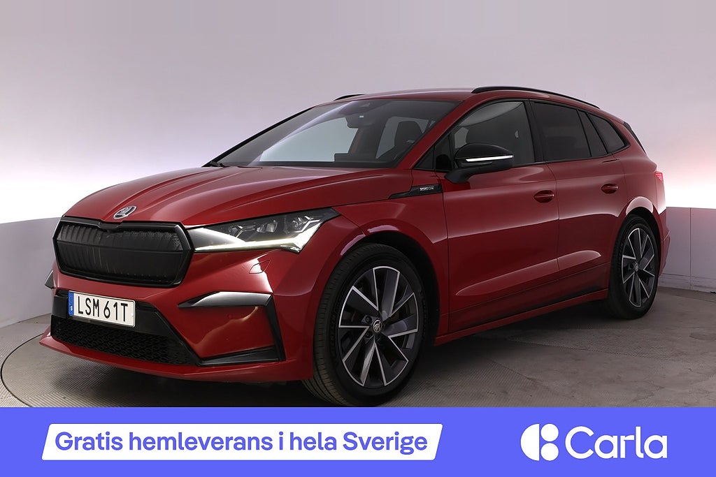 Skoda Enyaq iV 80x Sportline Drag BSM HuD Kamera CarPlay