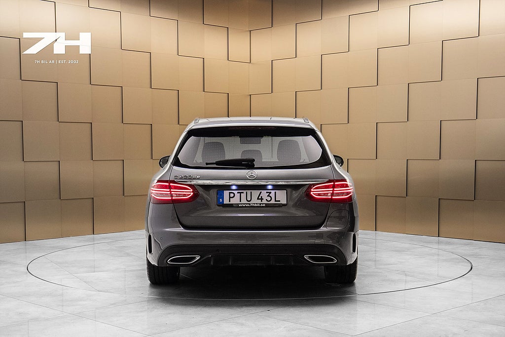 Mercedes-Benz C 300 T de AMG Night / Drag / B.Kam / Värmare / Multibeam