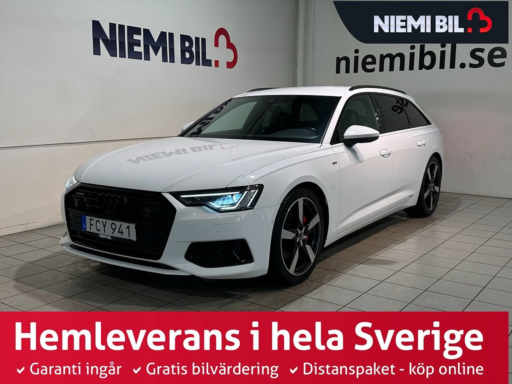 Audi A6 Avant 45 TipTronic S-Line Drag Dvärm 360° Navi SoV
