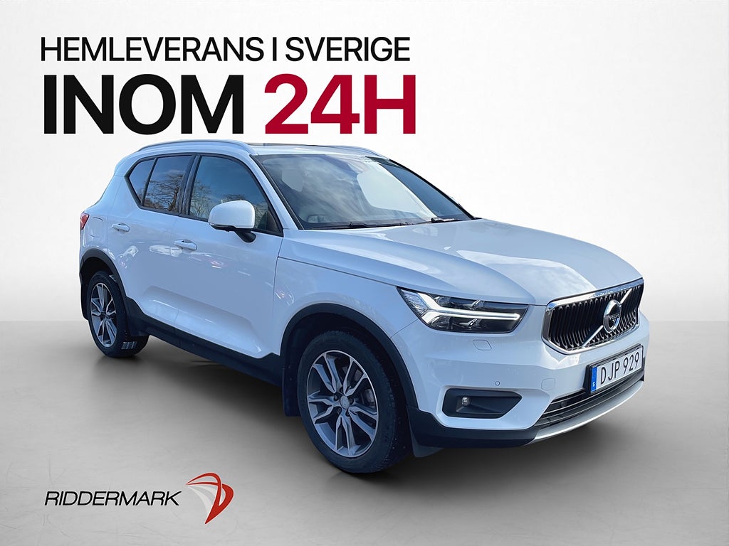Volvo XC40 T4 AWD Momentum Pro Pano Dragkrok Skinn 360° VOC