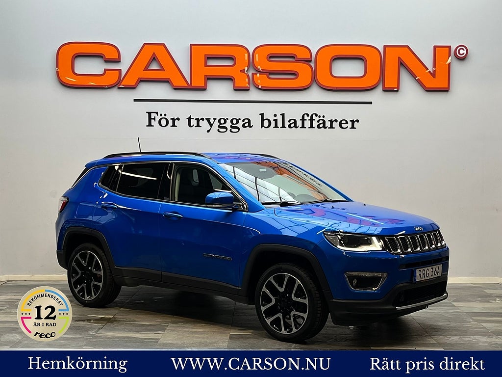 Jeep Compass 1.4 4WD Navi Backkamera Rattvärme Drag 