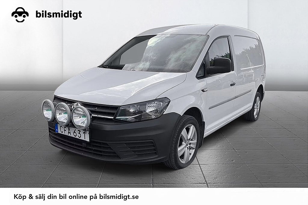 Volkswagen Caddy Maxi 2.0 TDI 4M Drag Värmare MOMS 122hk