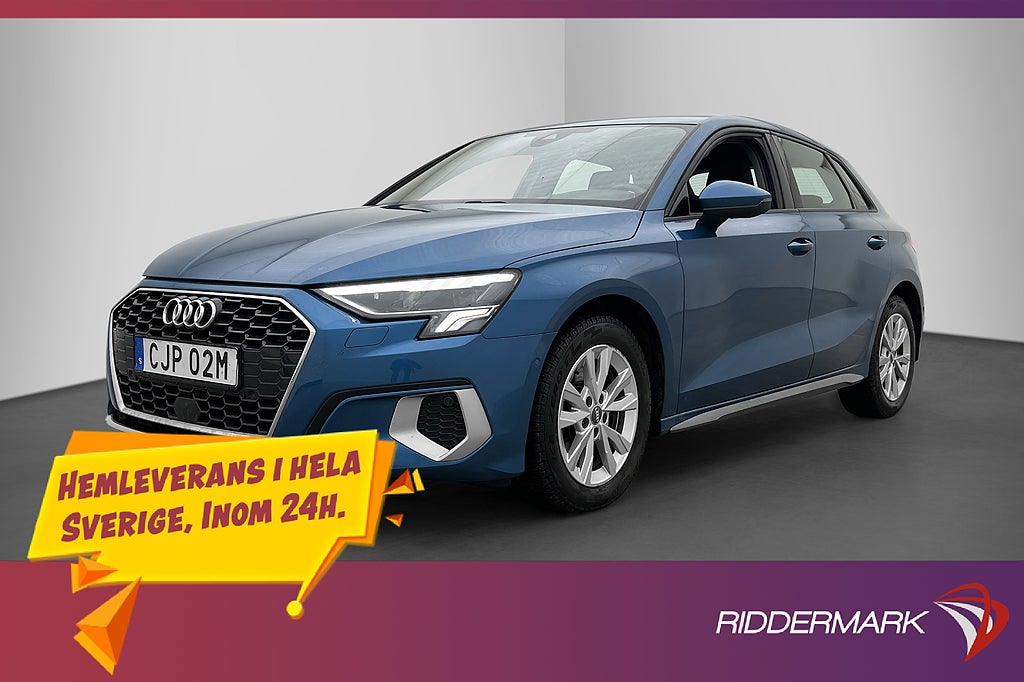 Audi A3 35 TFSI Proline Cockpit CarPlay LED-Strålkastare