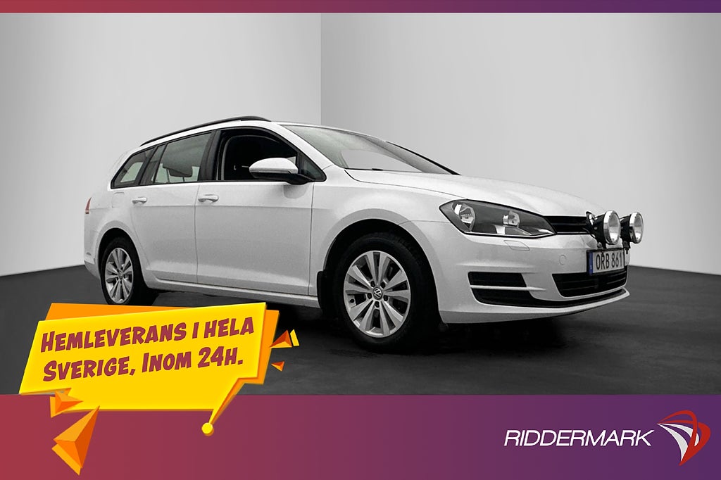 Volkswagen Golf 1.2 TSI 2 Brukare Dragkrok Kamera Adaptiv