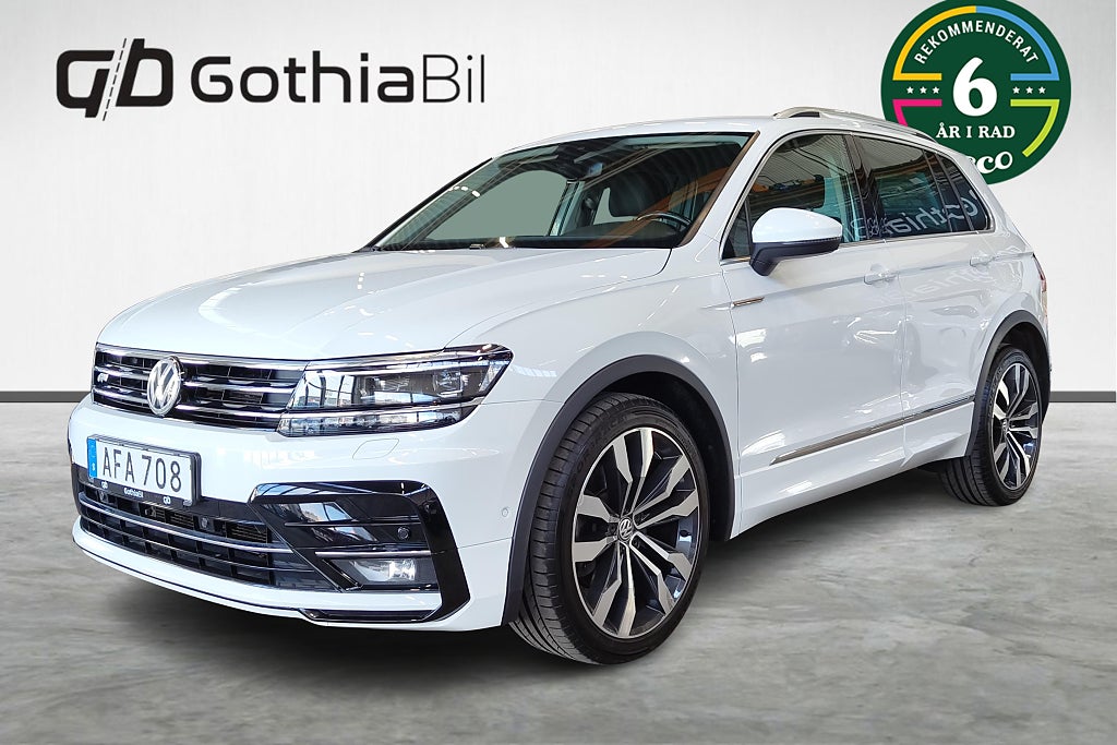 Volkswagen Tiguan 2.0 TDI 4Motion GT R-Line Drag Kamera Värmare Adaptiv