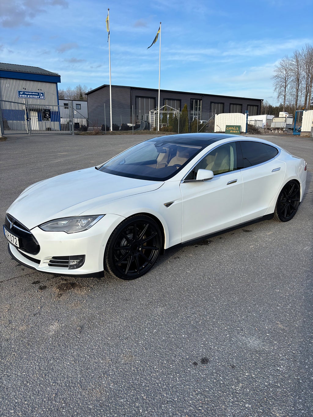 Tesla Model S P85D Insane + 772 hkr