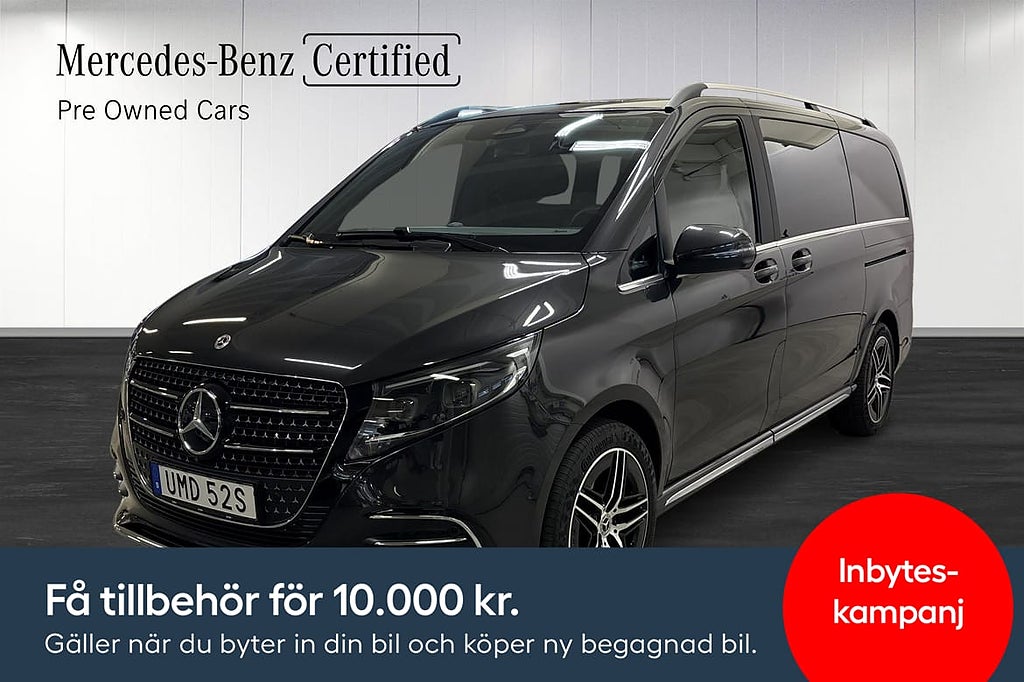 Mercedes-Benz V 300 d 4M/AMG/ Burmester/ Vinterhjul/ 360...