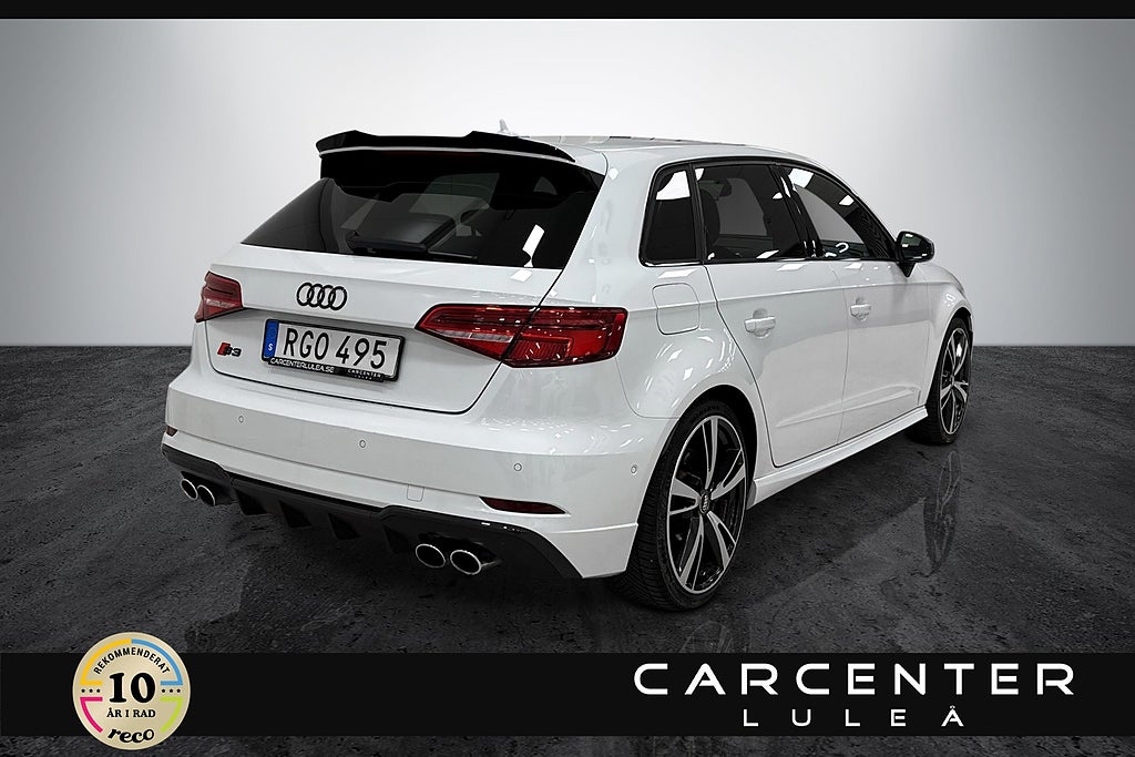 Audi S3 Sportback 2.0 TFSI 310HK Cockpit/Gps/Keyless/B&O(SÅLD)