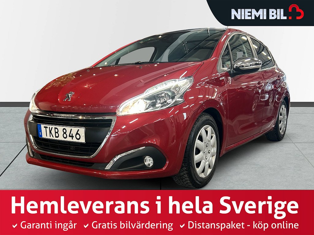 Peugeot 208 5-dörrar 1.2 VTi S&V-hjul/Psens/Pano/Kamrem bytt