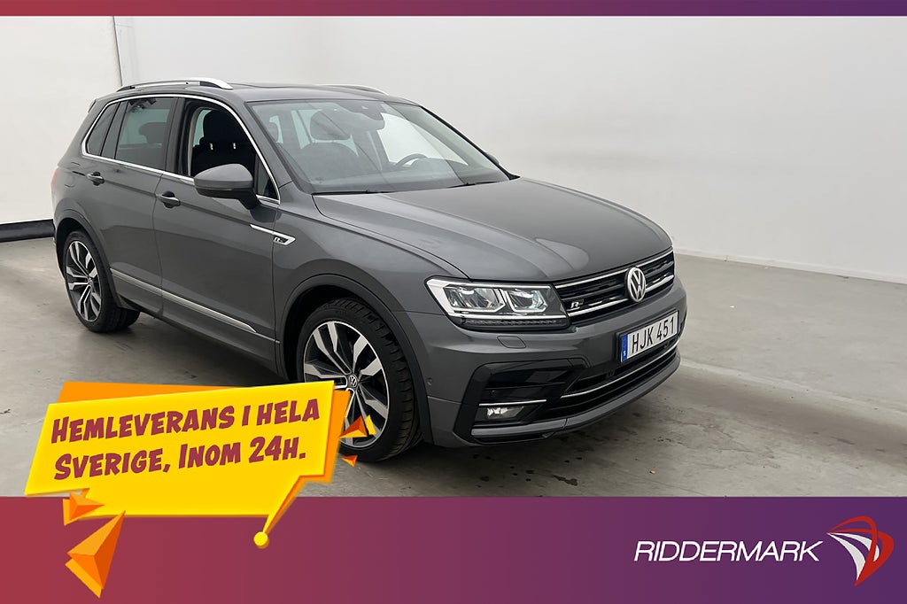 Volkswagen Tiguan 2.0 TDI 190hk 4M GT Pano Carplay Drag
