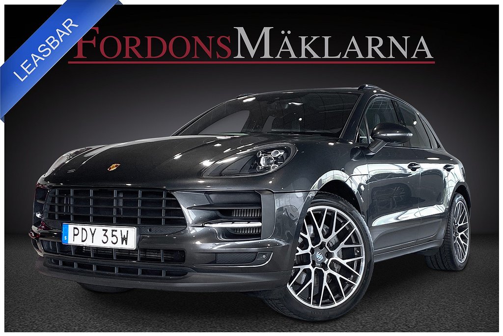 Porsche Macan S PDK 354HK LEASBAR PANO VÄRMARE DRAG BOSE